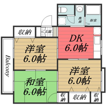 【間取り】 | ファインヒルズ　Ⅱ