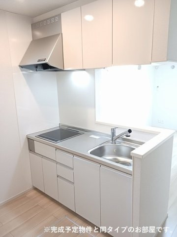 ミモザＢ　　 刈谷市近郊の賃貸はクラスホーム刈谷店のキッチン|お料理しやすいキッチンです