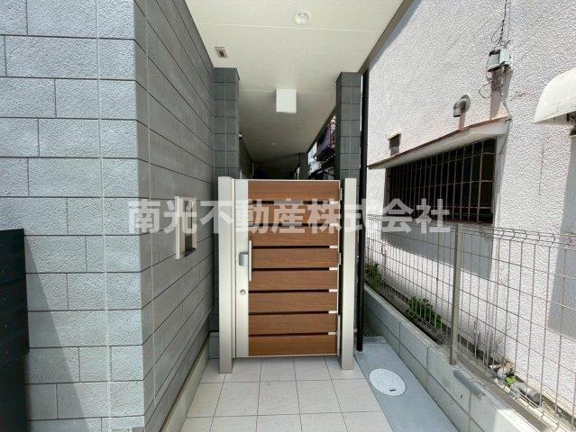 F+style八尾北久宝寺のエントランス