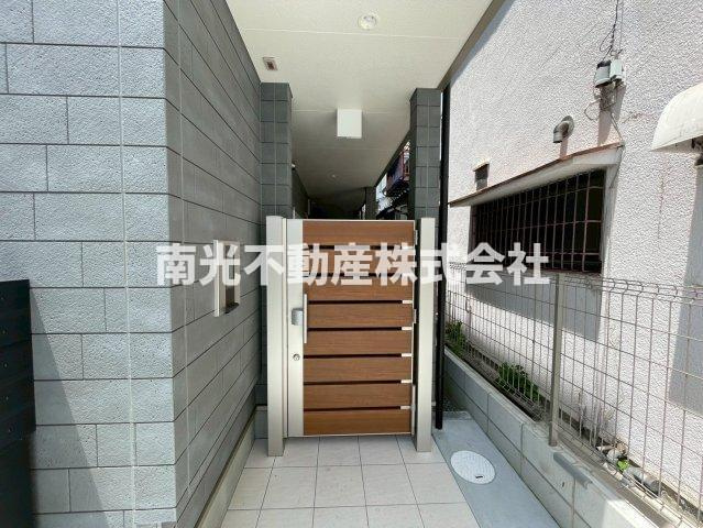 F+style八尾北久宝寺のエントランス