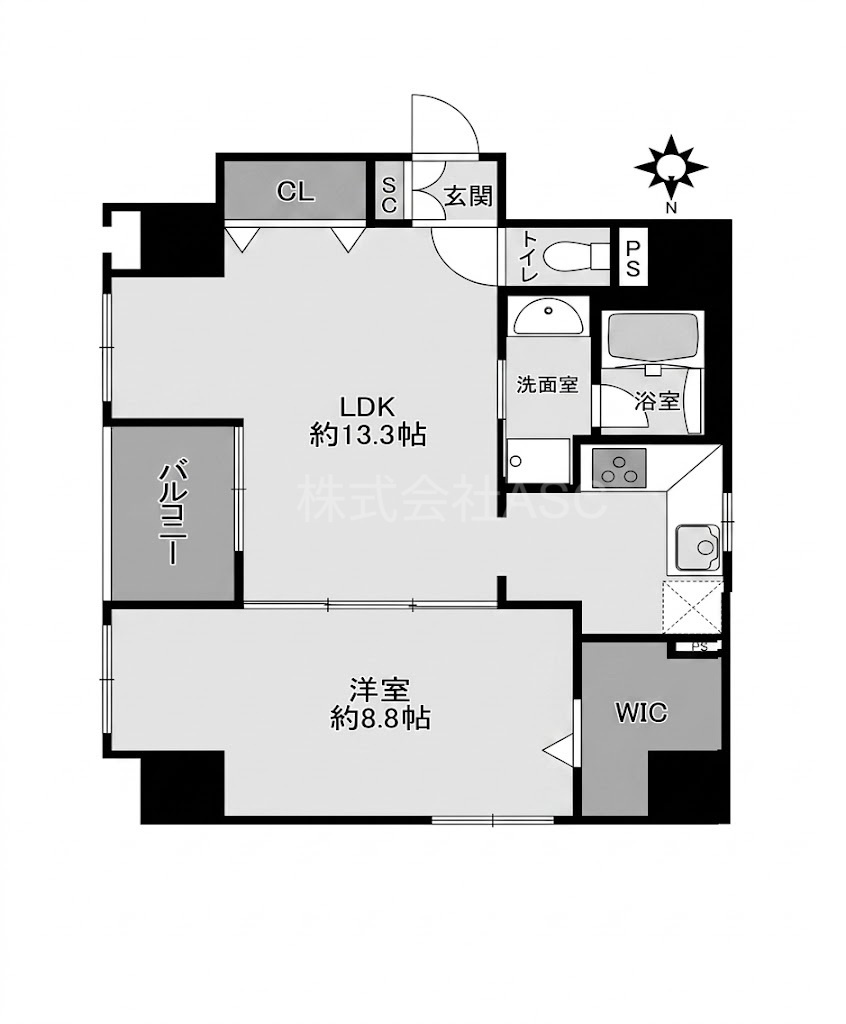 ロイヤル内本町の間取り