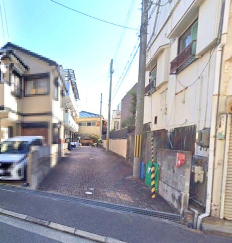 甲子園九番町の前面道路含む現地写真