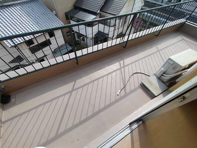 神戸市長田区西山町３丁目の賃貸マンションのバルコニー