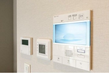 【セキュリティ】 | LIBR　GRANT西新宿WEST | モニター付きインターホンで防犯面も安心です！