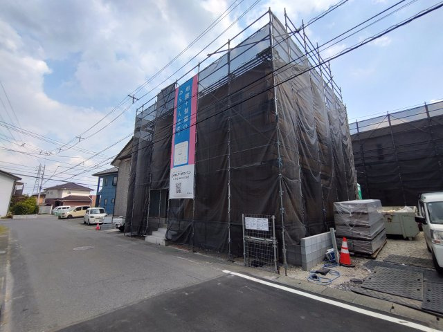 【前面道路含む現地写真】 | クレイドルガーデン前橋市稲荷新田町第3ー④