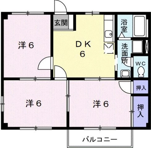 【間取り】 | シティハイツときわ台