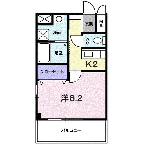 さくらハイツの間取り