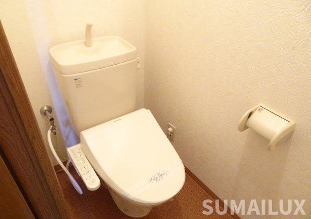 熊本市南区出仲間７丁目の賃貸マンションのトイレ