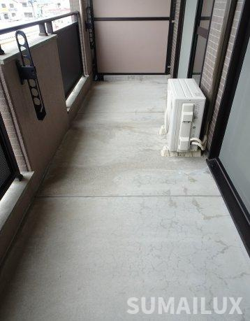 熊本市南区出仲間７丁目の賃貸マンションのバルコニー