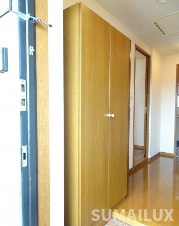 熊本市南区出仲間７丁目の賃貸マンションの収納