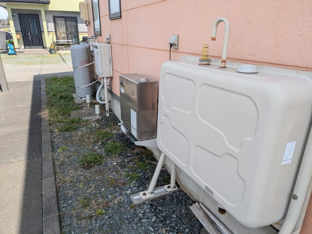 奥州市江刺中古住宅の外観パース