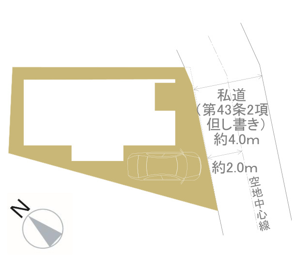 泉区中田東4丁目 新築戸建 3780万円の区画図