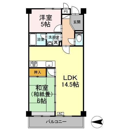 リヴィエール　レジョンの間取り