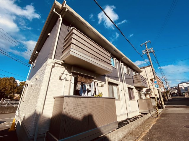 プランドール中道　Ａ棟の外観