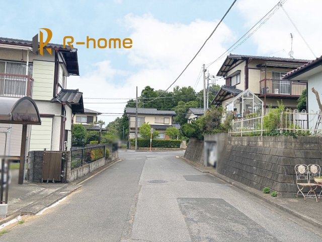 つくば市桜が丘第1　新築戸建て　1号棟の前面道路含む現地写真|『今から見たい！』大歓迎です♪
お気軽にＲ－ｈomeまでお問い合わせください。