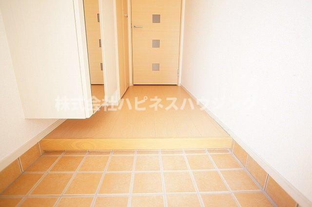 エクロール正連寺Ａの玄関