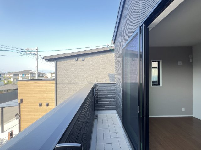 桜井市西之宮のバルコニー