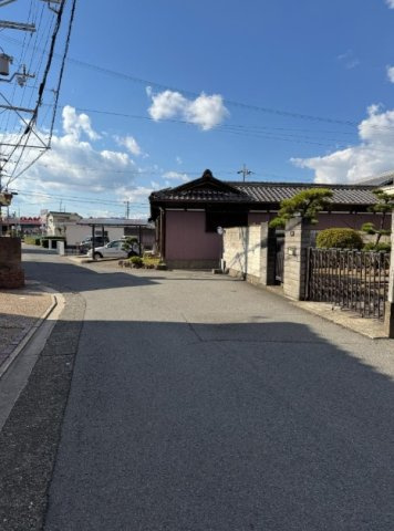 和歌山市延時の前面道路含む現地写真