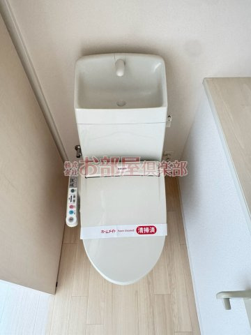 アジャートＫのトイレ|ゆったりとした空間のトイレです