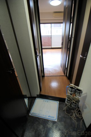 プレジオ福島の玄関