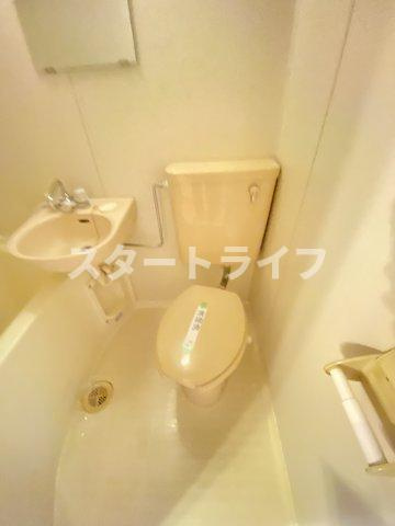 大阪市淀川区田川北１丁目の賃貸マンションのトイレ