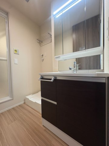 川崎市多摩区宿河原３丁目のアパートの洗面所
