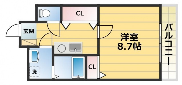 ヘーベルメゾンTANAKAの間取り