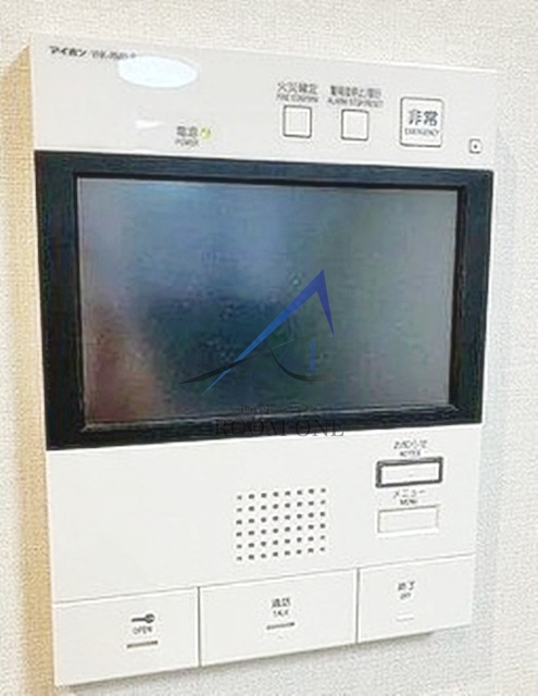 リビオレゾン千代田岩本町ルジェンテのセキュリティ|モニター付きインターホンです。