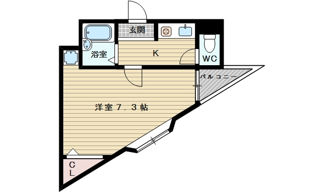 大阪市東淀川区下新庄３丁目のマンション