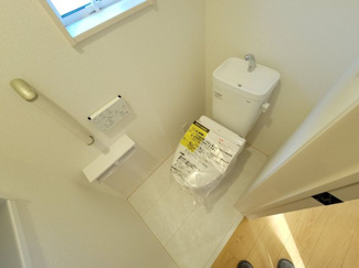 【トイレ】 | 南アルプス市山寺 オール電化新築全3棟 3号棟 長期優良住宅 | 別現場の同仕様建物写真