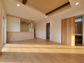 【居間・リビング】 | 南アルプス市山寺 オール電化新築全3棟 3号棟 長期優良住宅 | 別現場の同仕様建物写真