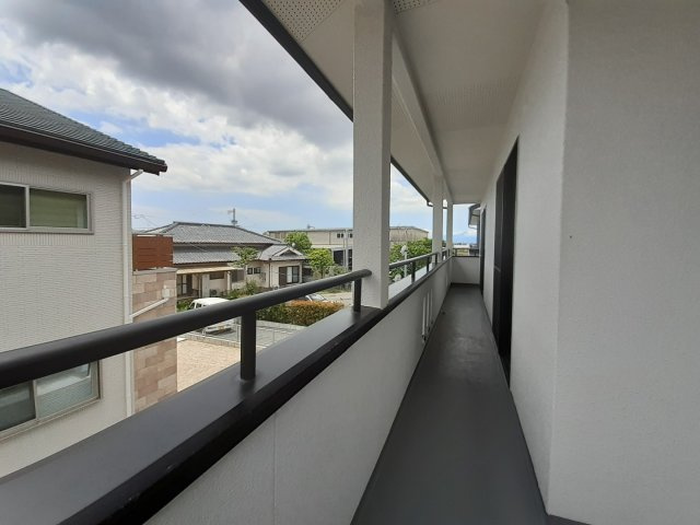 熊本市南区孫代町の中古一戸建のバルコニー