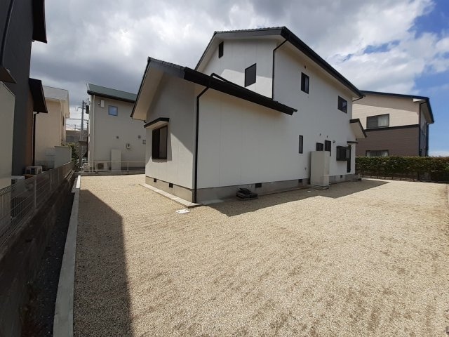 熊本市南区孫代町の中古一戸建の庭|北側