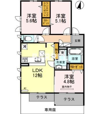 EMINENCE A棟の間取り