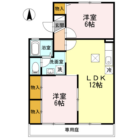 ＨＯＵＳＥ Ｔ＆Ｔの間取り