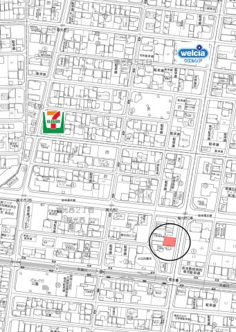 土地　福光西２丁目の地図