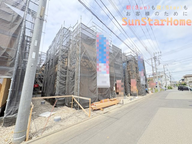 【サンスターホーム】武蔵村山市中原4丁目　省エネ新築2号棟の外観