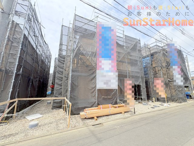 【サンスターホーム】武蔵村山市中原4丁目　省エネ新築2号棟の外観
