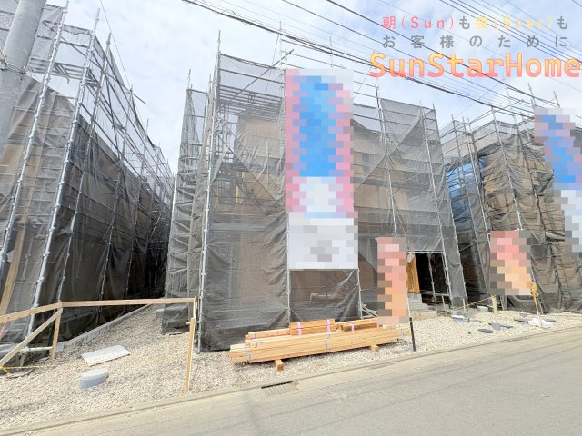 【サンスターホーム】武蔵村山市中原4丁目　省エネ新築2号棟の外観