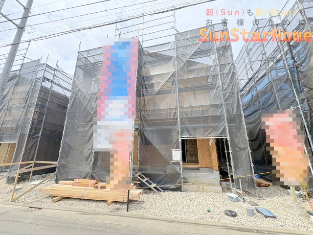 【サンスターホーム】武蔵村山市中原4丁目　省エネ新築2号棟の外観