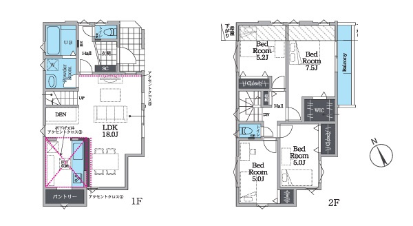 ◎茅ヶ崎市出口町　新築戸建の間取り|4LDK☆