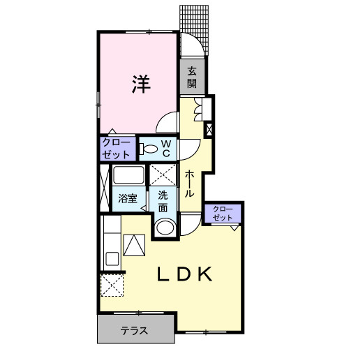 【間取り】 | ヴィラユニゾンⅡ