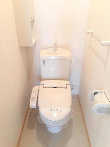 【トイレ】 | クレメントハウス | 落ち着いたトイレです