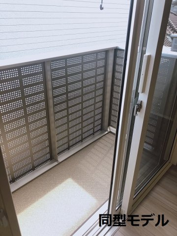 ディーシャンブル南丸之内A棟のバルコニー