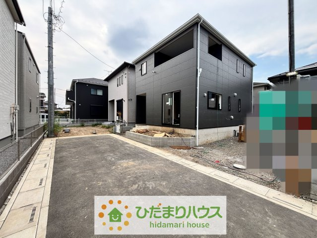 幸手市中第12　新築一戸建て　クレイドルガーデンの前面道路含む現地写真|26/07/31　撮影