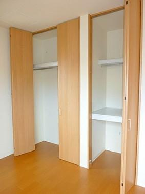 【収納】 | カサブランカ | クローゼット完備。