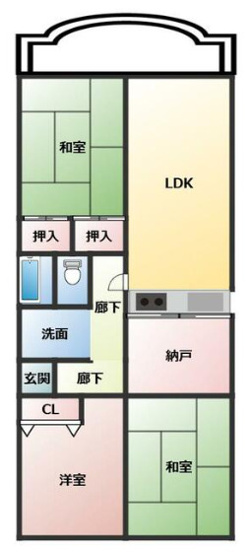 【間取り】 | ☆サントピアマンション・ユニテック2