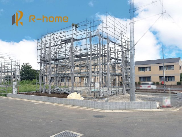 小美玉市羽鳥第13　新築戸建て　1号棟の外観|ご予約を頂ければ、『平日』はもちろん『早朝』や『夜間』もご見学可能です♪お気軽にお申し付けください♪