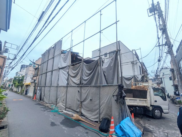 墨田区向島５丁目の条件付売地の外観