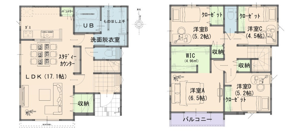岡山市東区西大寺松崎の新築一戸建